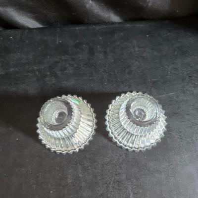 Four brand new matching picture frames with magnetic photo album and two candle holders