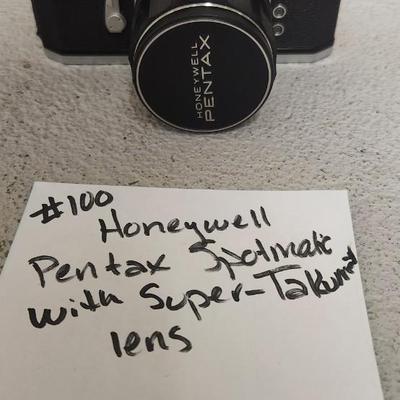 Sale Photo Thumbnail #883: Honeywell Pentax spotmatic with Super-Takumar lens