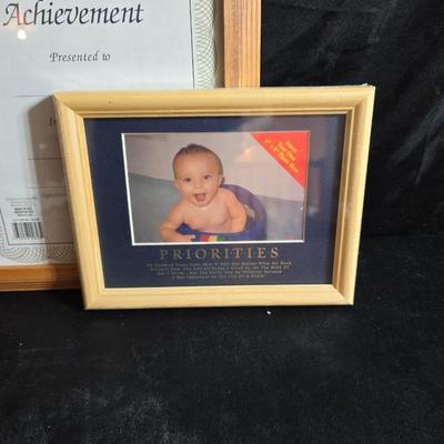 Assortment of Photo frames with two new photo albums