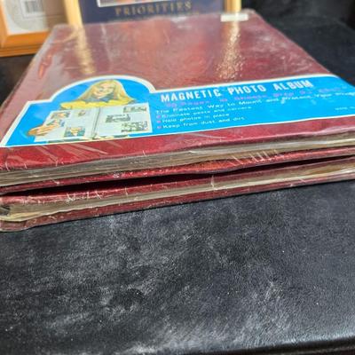 Assortment of Photo frames with two new photo albums