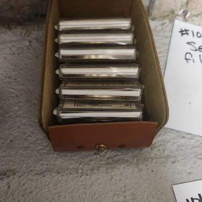 Sale Photo Thumbnail #900: Set of 6 filters...ednalite gold heritage with case. Fits medium flat rate box