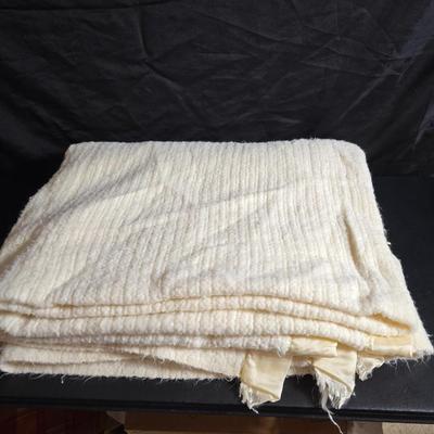 Brand new Real Simple full / Queen duvet cover with two standard shams - a mattress pad and a blanket