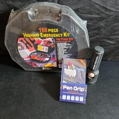 New 150 Piece Highway Emergency kit GREAT GIFT IDEA!