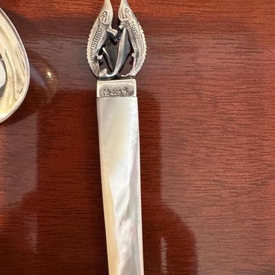 Reed & Barton Sterling Silver Flatware Set in Wooden Chest