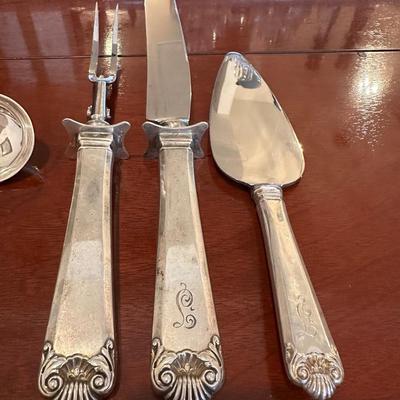 Reed & Barton Sterling Silver Flatware Set in Wooden Chest
