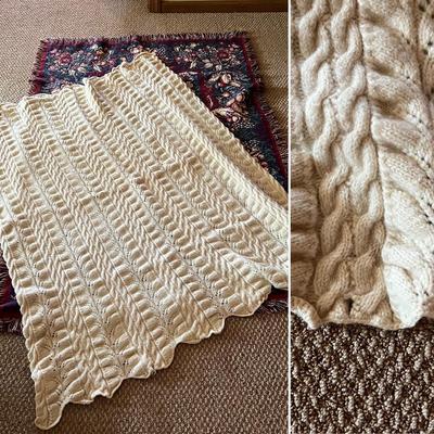 Cable Knit & Woven Throw Blankets (BPR-RG)