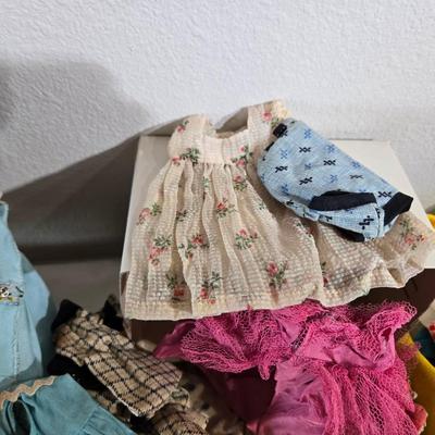 Sale Photo Thumbnail #370: Vintage Lot of Various Doll Clothes.
