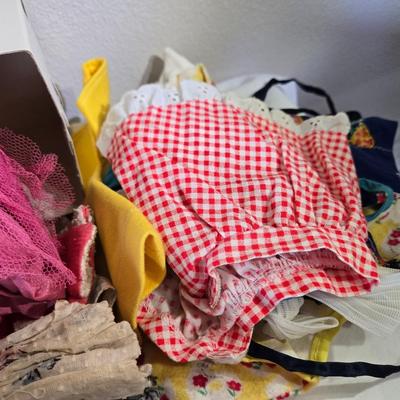 Sale Photo Thumbnail #366: Vintage Lot of Various Doll Clothes.