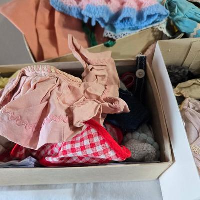 Sale Photo Thumbnail #368: Vintage Lot of Various Doll Clothes.