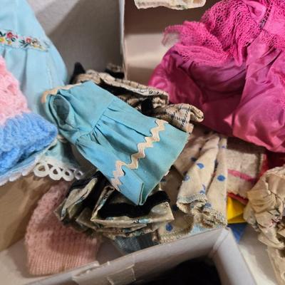Sale Photo Thumbnail #367: Vintage Lot of Various Doll Clothes.