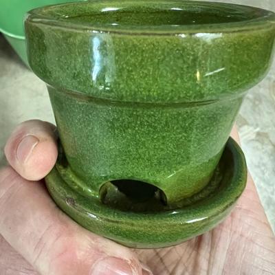 Assortment of Glazed Plant Pots & More (G-RG)