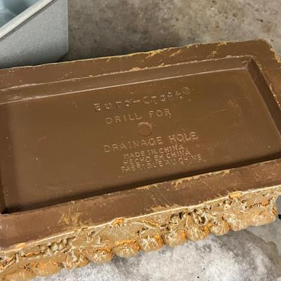 Assortment of Glazed Plant Pots & More (G-RG)