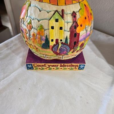 Sale Photo Thumbnail #381: H26 Jim Shore "Count Your Blessings"