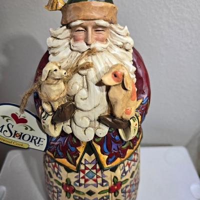 Sale Photo Thumbnail #387: H47 Jim Shore, Santa with Dogs