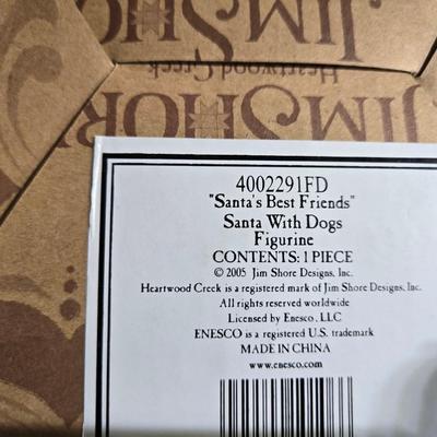 Sale Photo Thumbnail #389: H47 Jim Shore, Santa with Dogs