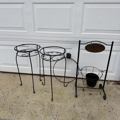 Metal Plant Stands & More (G-MG)