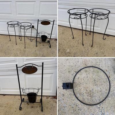 Metal Plant Stands & More (G-MG)
