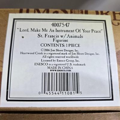 Sale Photo Thumbnail #390: Jim Shore, St Francis