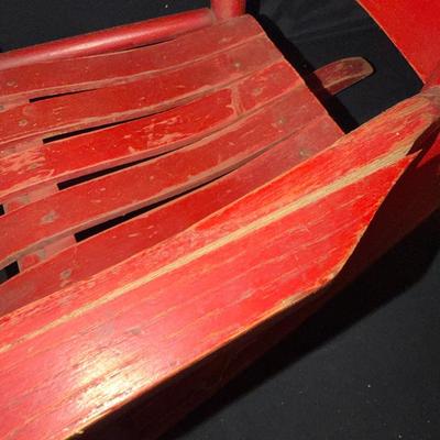 Wooden Child’s Rocker & Chair (G-MG)