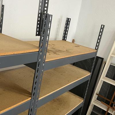 Four Heavy Duty Shelving Units (G-RG)