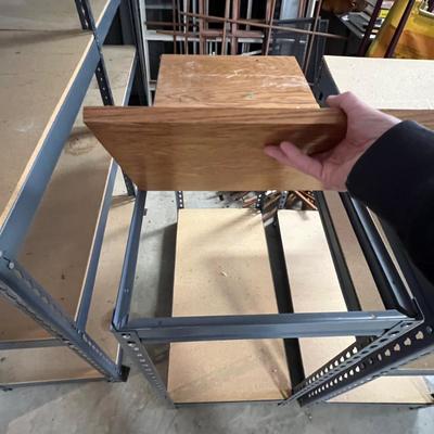 Four Heavy Duty Shelving Units (G-RG)