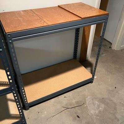 Four Heavy Duty Shelving Units (G-RG)