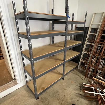 Four Heavy Duty Shelving Units (G-RG)