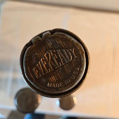 Sale Photo Thumbnail #406: Eveready Art Deco flashlights, set of 3