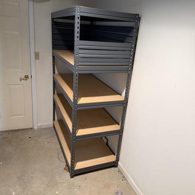 Four 24”X 48” x 72” Metal Shelving Units (GC-MG)