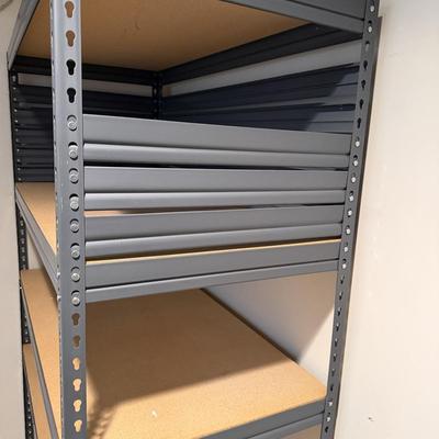 Four 24”X 48” x 72” Metal Shelving Units (GC-MG)
