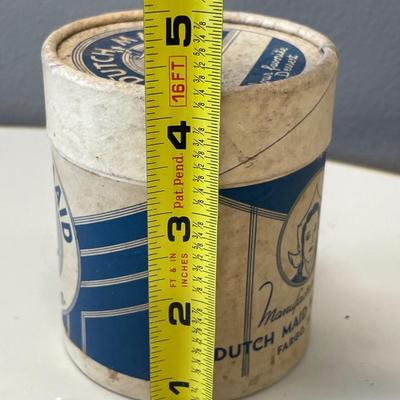 Vintage Dutch Maid Ice Cream container