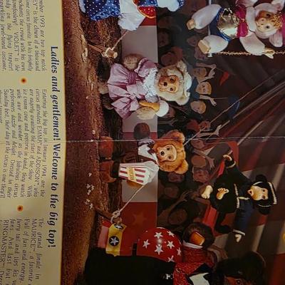 Robert Raikes Circus Collection Maurice the Ringmaster Monkey - 1994 Limited Edition Plush Figurine