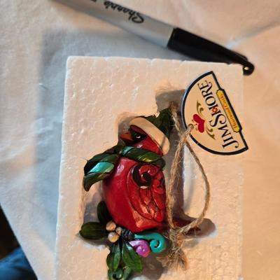 Sale Photo Thumbnail #432: Jim Shore, Christmas Cardinal Ornament