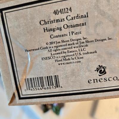 Sale Photo Thumbnail #433: Jim Shore, Christmas Cardinal Ornament