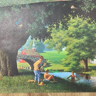 1960’s Paul Detlefsen litho prints