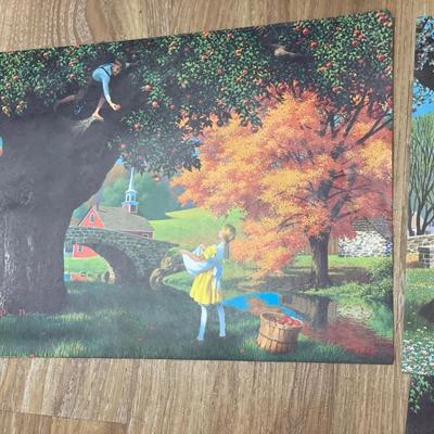 1960’s Paul Detlefsen litho prints