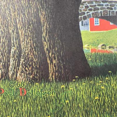 1960’s Paul Detlefsen litho prints