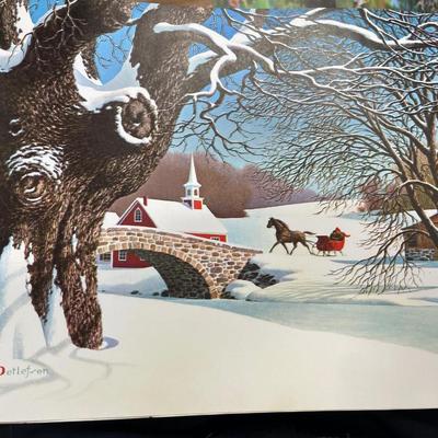 1960’s Paul Detlefsen litho prints