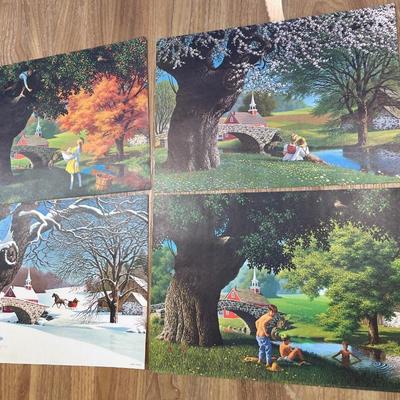 1960’s Paul Detlefsen litho prints