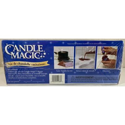 Candle Magic Cozy Mittens Candle Kit Makes 6 Candles Reusable Mold Holidays