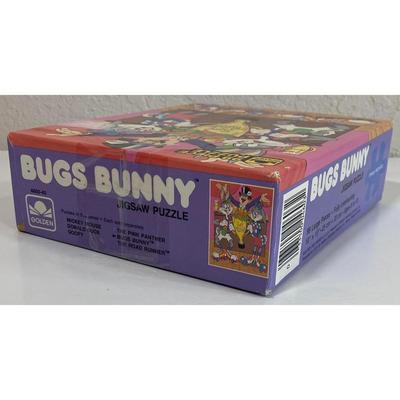 Bugs Bunny 99 Large Pieces 10" x 13" Interlocking Golden Jigsaw Puzzle - NEW
