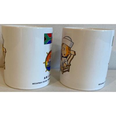 2 U.S. Navy Midshipman Cruising Training Squadron R.O.C.N. 1996 Mugs