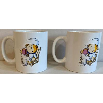 2 U.S. Navy Midshipman Cruising Training Squadron R.O.C.N. 1996 Mugs