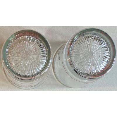 2 Vintage John Barr Finest Old Scotch Whisky Glasses