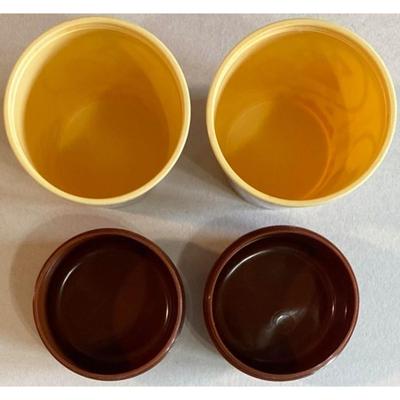 2 Vintage Little Orphan Annie 1932 - 1982 50th Anniversary Ovaltine Shaker Cups