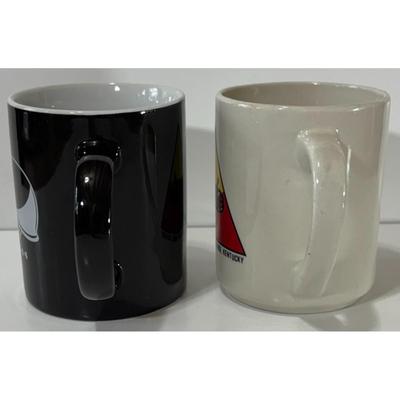Vintage D-Day & Patton Museum, Fort Knox, Kentucky Ceramic Mugs WWII Army