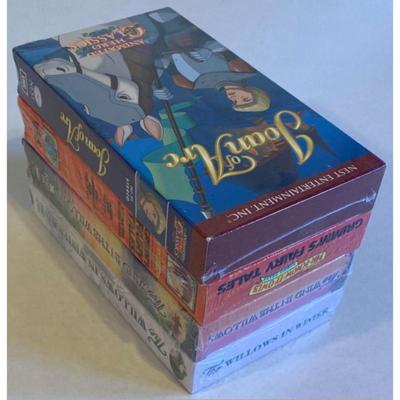Animated Kids VHS Videotapes Grimm's Fairy Tales / Joan Of Arc / Reader's Digest
