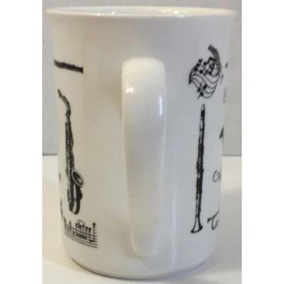 Berkshire Bone China Music Mug Musical Instrument