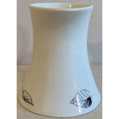 Block Bidasoa Black & White Leaves Creamer Made In Spain