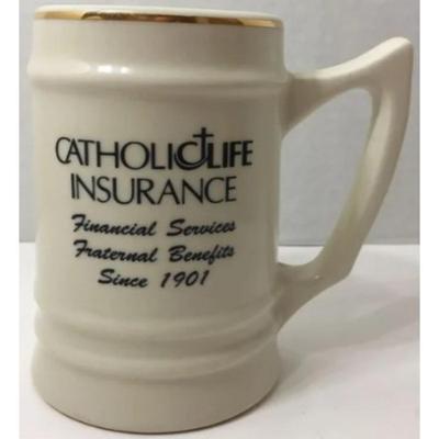 Catholic Life Insurance Mug - Financial Services Fraternal Benefits Since 1901